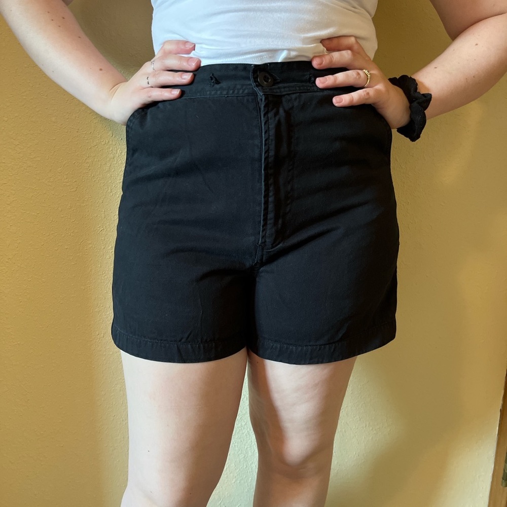Just Blu Shorts High Waisted Black Shorts Size 10